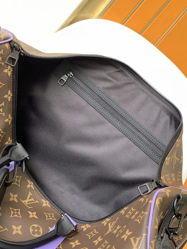Louis Vuitton Keepall 50 Travel Bag - Purple - Image 5