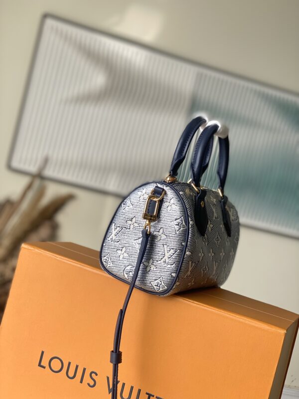 Louis Vuitton Speedy Bandoulière 20 Handbag - Silver - Image 5