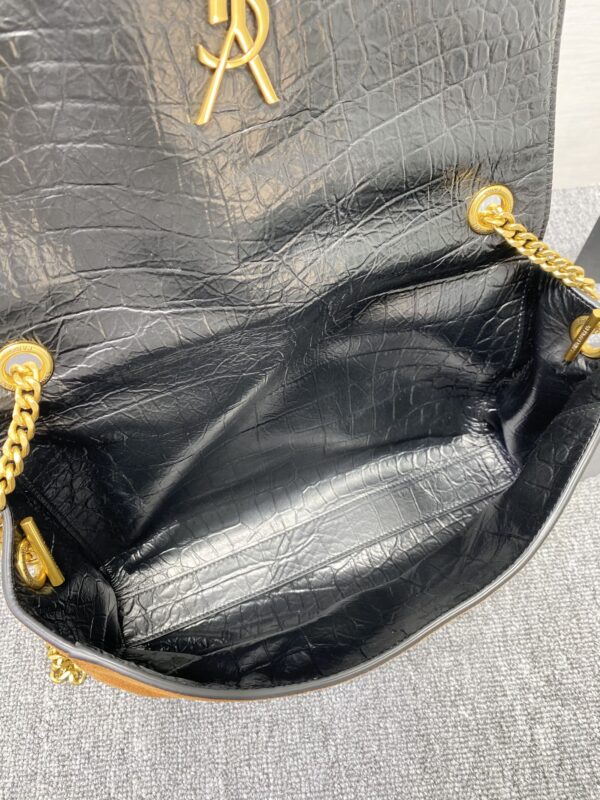 YSL Yves Saint Laurent Chain Handbag - Orange - Image 2