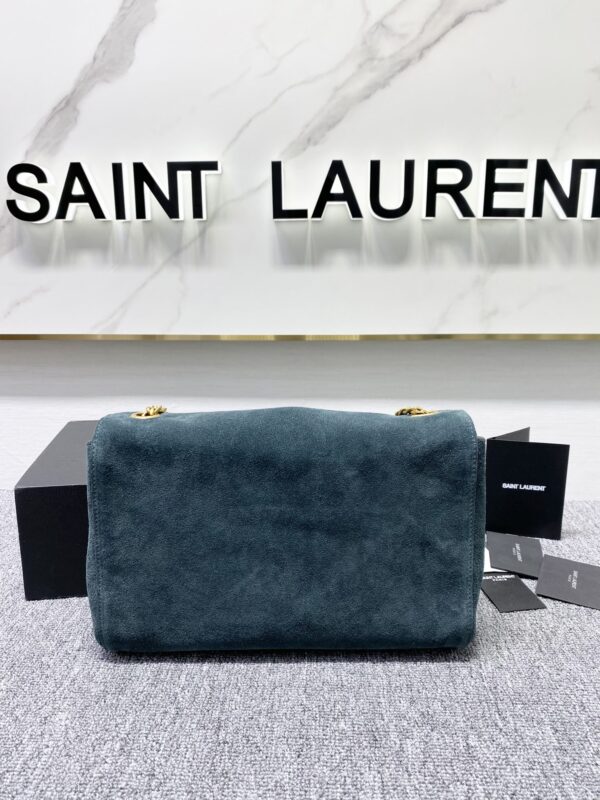 YSL Yves Saint Laurent Chain Handbag - Sea Green - Image 5
