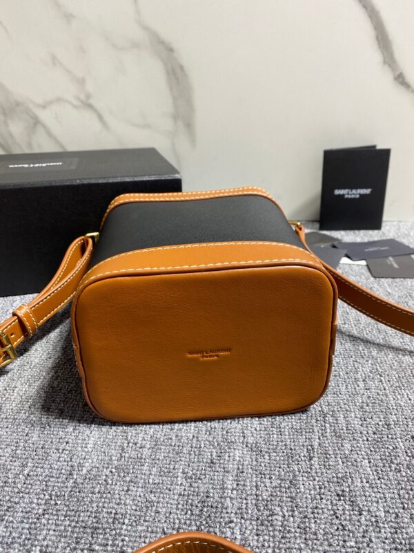 YSL Autumn and Winter Small Square Bag - Brown - Image 2