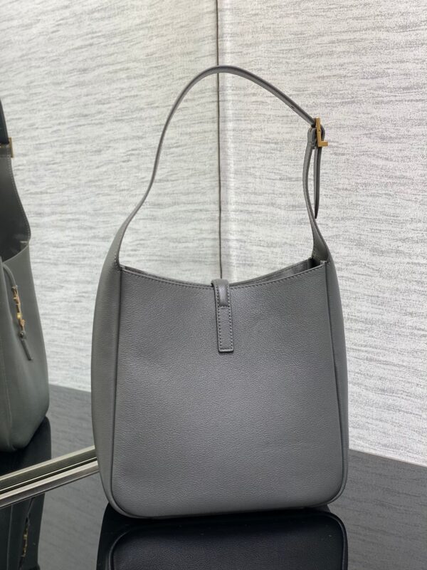 YSL Autumn And Winter Simple Handbag - Gray - Image 4