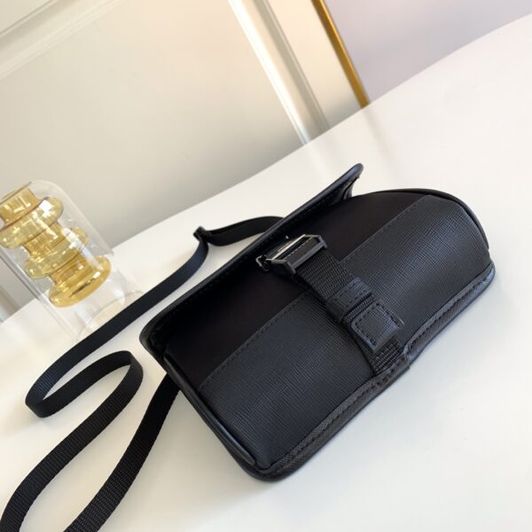 Prada Mini Messenger Bag - Black - Image 3
