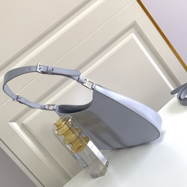 Prada Large Medieval Armpit Bag - Blue - Image 5
