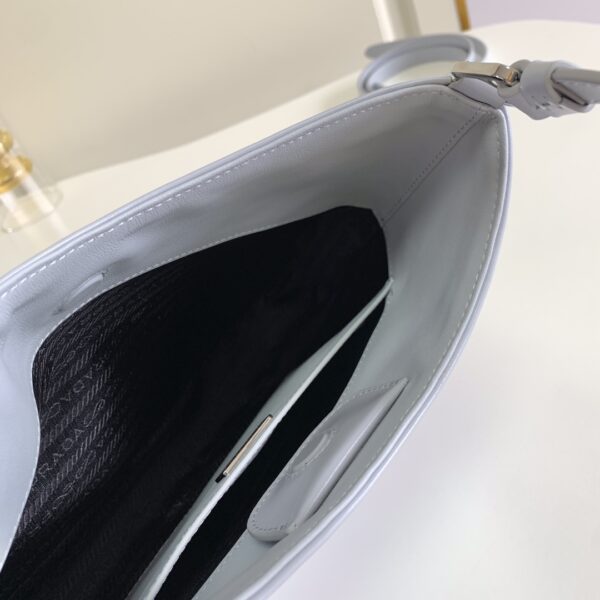 Prada Large Medieval Armpit Bag - Blue - Image 2
