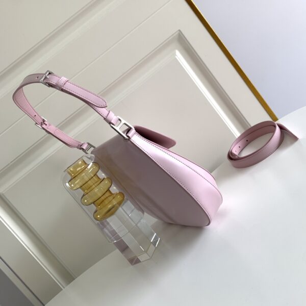Prada Large Flap Armpit Bag - Purple - Image 5