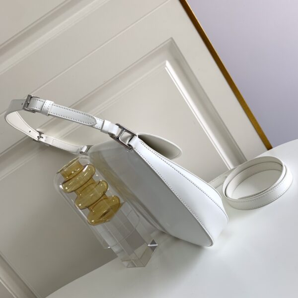 Prada Large Flap Armpit Bag - White - Image 5