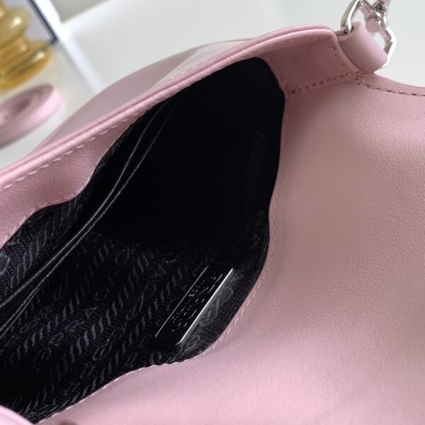 Prada Mini Flap Armpit Bag - Purple - Image 2