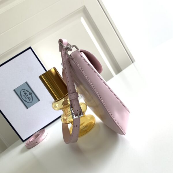 Prada Mini Flap Armpit Bag - Purple - Image 5