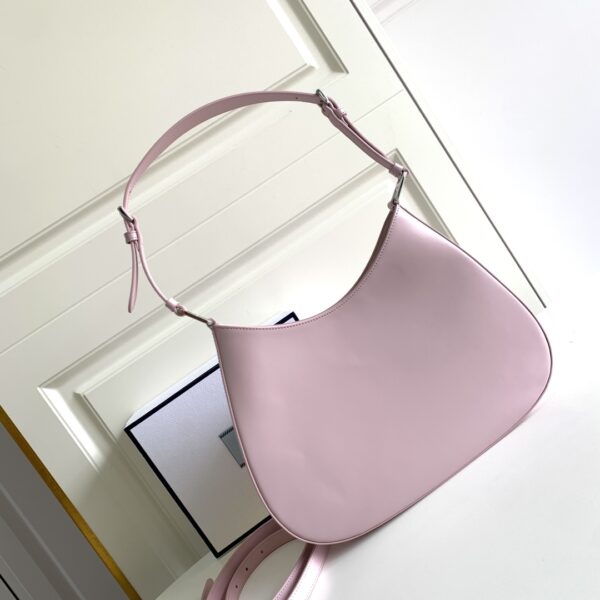 Prada Large Medieval Armpit Bag - Purple - Image 4