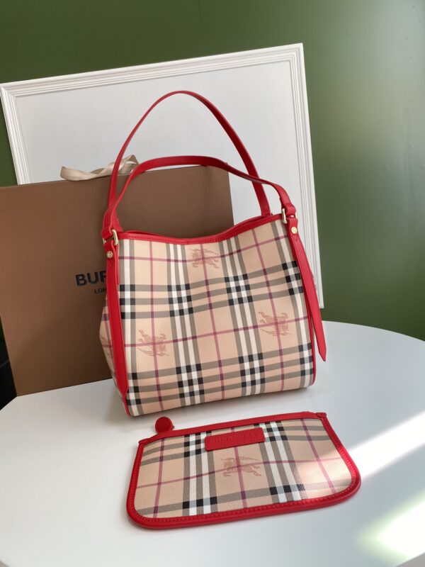 Burberry Bjia Chunyuan Handbag - Red - Image 5