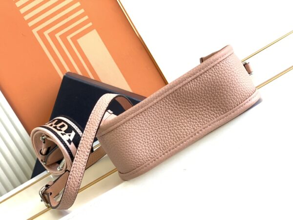 Prada Mini Shoulder Double Strap Bag - Pink - Image 3