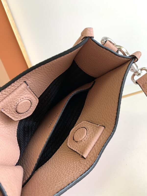 Prada Mini Shoulder Double Strap Bag - Pink - Image 2
