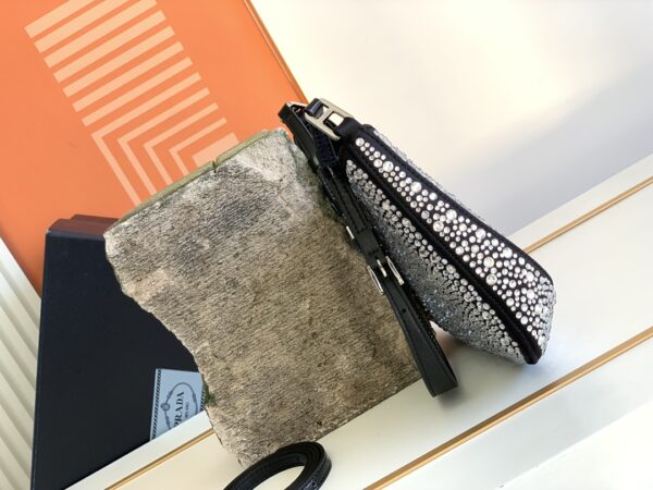 Prada Gypsophila Underarm Bag - Image 3
