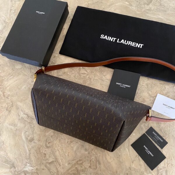 YSL Men's Saint Laurent Le Monogramme Crossbody Bag - Image 3