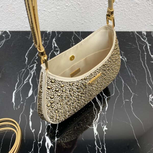 Prada Gold Starry Underarm Bag - Gold - Image 2