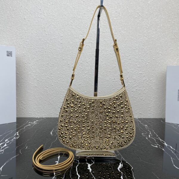Prada Gold Starry Underarm Bag - Gold - Image 5
