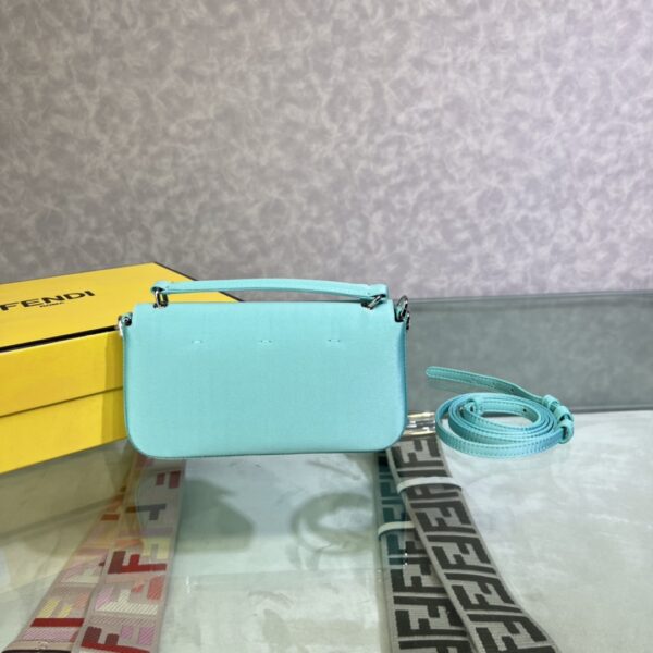 Fendi Baguette Smartphone Bag - Light Blue - Image 5