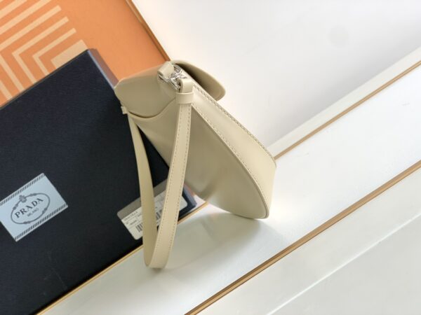 Prada Small Armpit Bag - Flip Camel - Image 4
