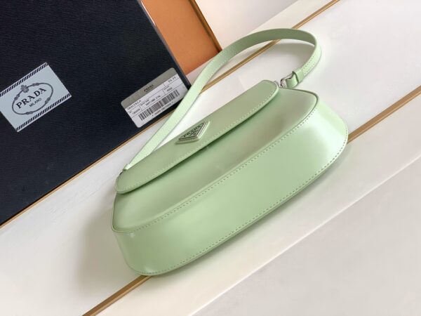 Prada Small Armpit Bag - Flip Mint Green - Image 3