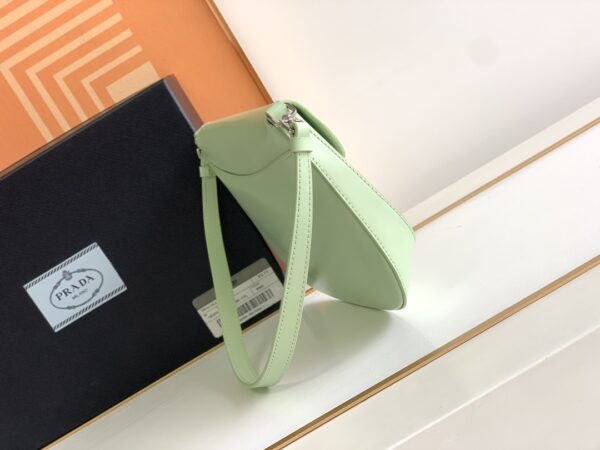 Prada Small Armpit Bag - Flip Mint Green - Image 4