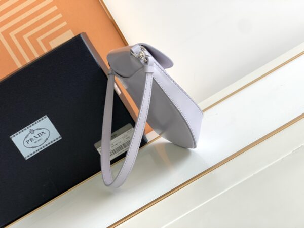 Prada Small Armpit Bag - Flip Voilet - Image 2