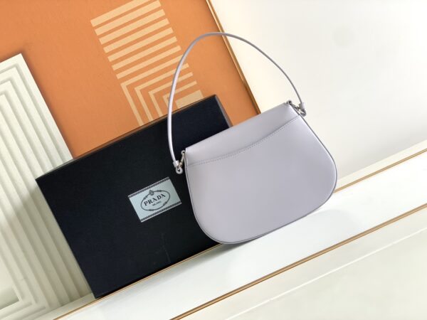 Prada Small Armpit Bag - Flip Voilet - Image 3