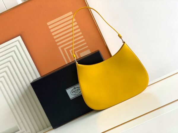 Prada Hobo Underarm Bag - Yellow - Image 5