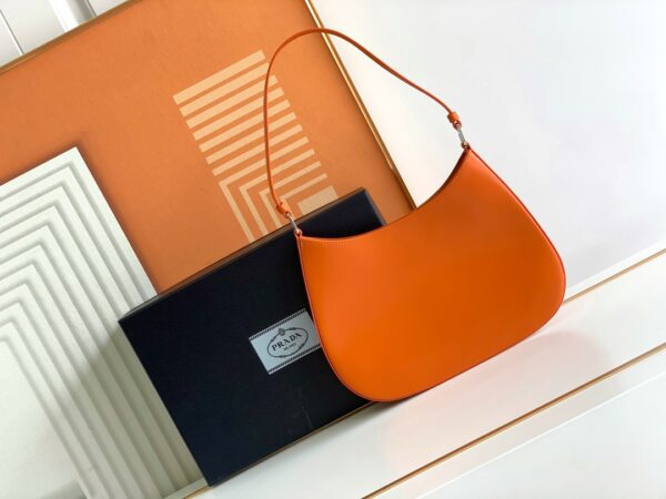 Prada Hobo Underarm Bag - Orange - Image 2
