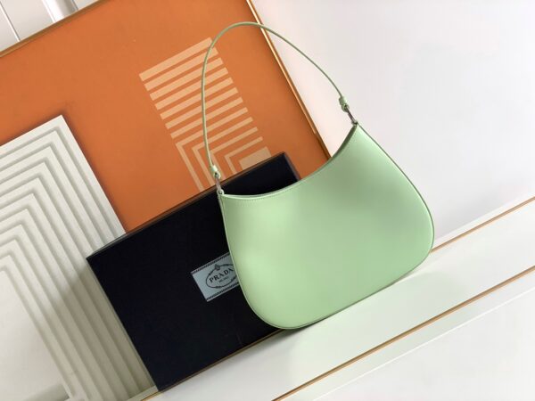 Prada Hobo Underarm Bag - Light Green - Image 5