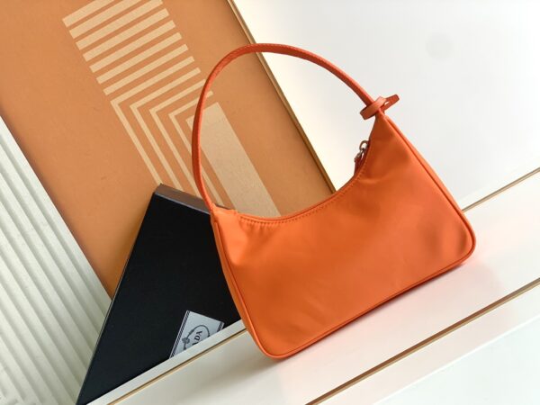 Prada Hobo Kendou's Shoulder Bags - Orange - Image 4