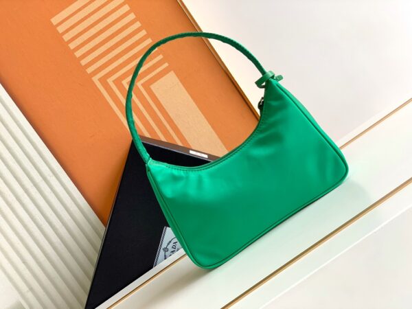 Prada Hobo Kendou's Shoulder Bags - Green - Image 4