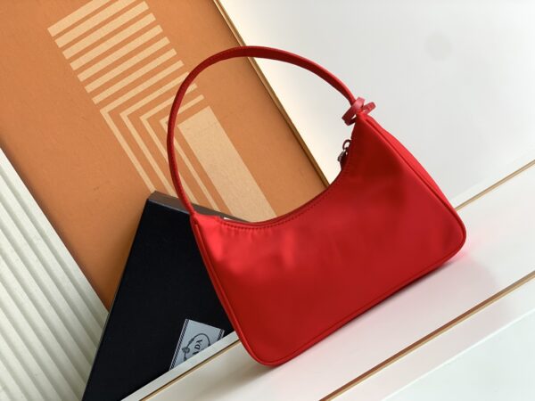 Prada Hobo Kendou's Shoulder Bags - Red - Image 5