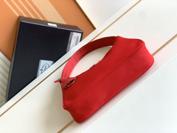 Prada Hobo Kendou's Shoulder Bags - Red - Image 3