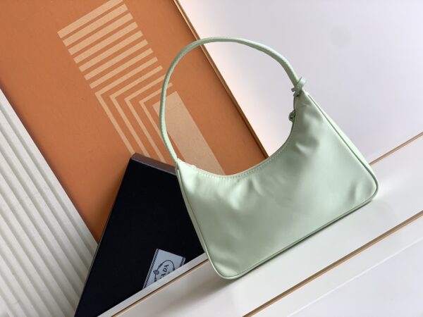 Prada Hobo Kendou's Shoulder Bags - Light Green - Image 3