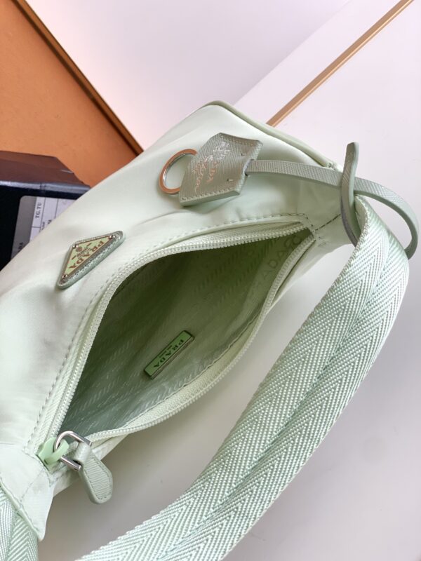 Prada Hobo Kendou's Shoulder Bags - Light Green - Image 5