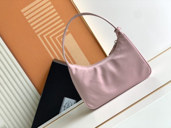 Prada Hobo Kendou's Shoulder Bags - Light Pink - Image 4