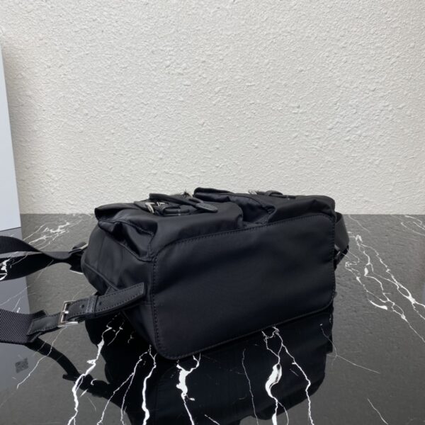 Prada Nylon Large Backpack - Black - Image 4