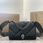 Bulgari Serpenti Cabochon Medium Handbag – Black