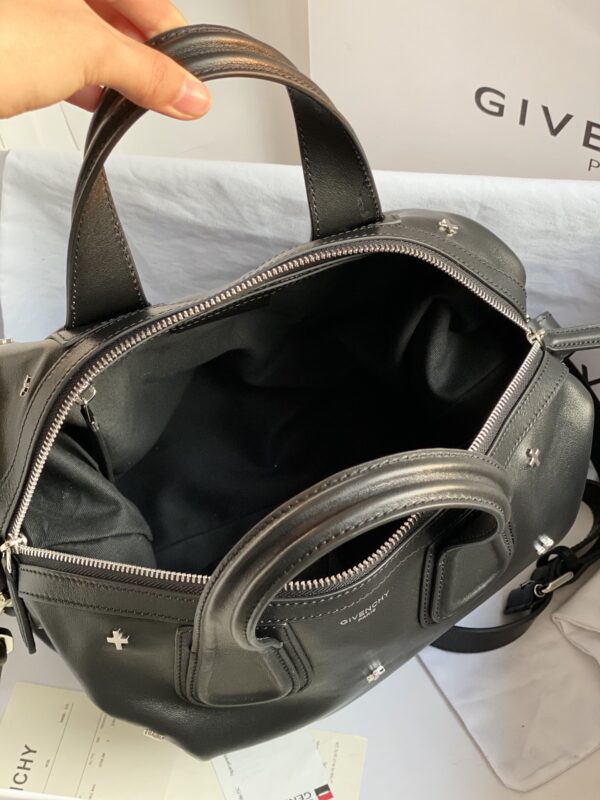 Givenchy Nightingale Calfskin Handbag - Black - Image 3