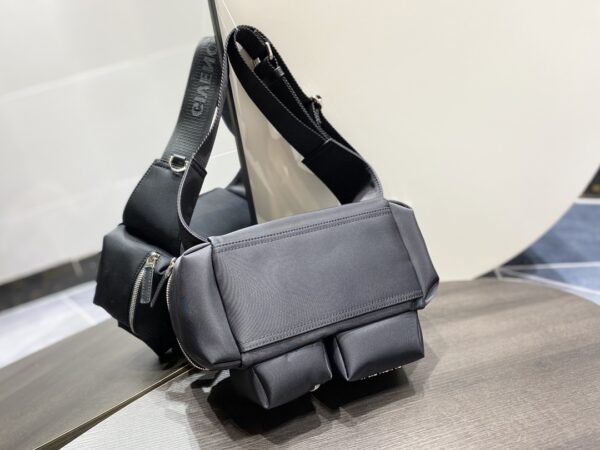 Givenchy Zipper Opening Crossbody Bag - Black - Image 5