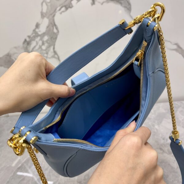 Bulgari Serpenti Ellipse Series Large Crossbody Bag - Blue - Image 3