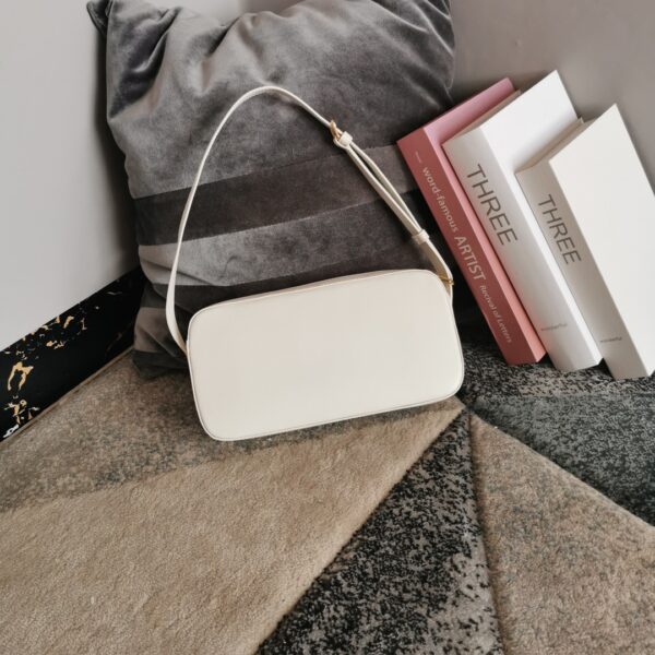 Celine Armpit Shoulder Bag - White - Image 5