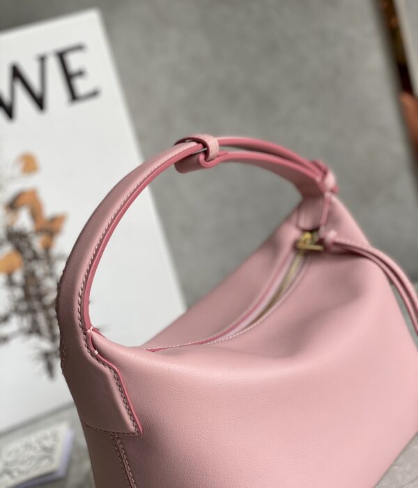 Celine Napa Lunch Box Bag - Pink - Image 2