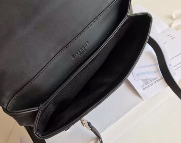 Givenchy Duetto Color Block Crossbody Bag - Black/White - Image 2
