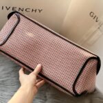 Givenchy Bond Canvas Shopping Bag - Red/White - Image 4