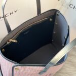 Givenchy Bond Canvas Shopping Bag - Red/White - Image 3