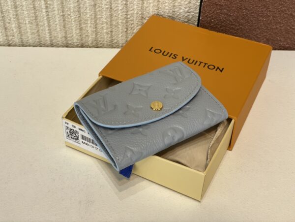 Louis Vuitton Portomone Rosari Soft MonogramWallet - Blue - Image 5