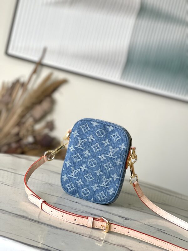 Louis Vuitton Fairfax Pochette Denim Handbag - Image 2