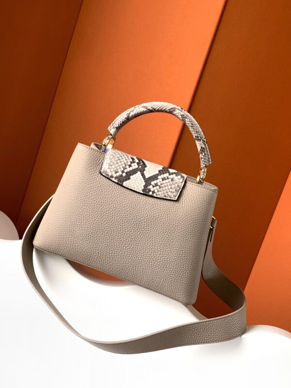 Louis Vuitton Ca Bucines BB Small handbag - Elephant Gray - Image 3
